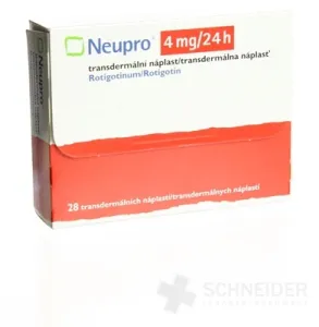 Neupro 4 mg/24 h transdermálna náplasť