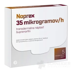 Noprex 35 mikrogramov/h transdermálna náplasť
