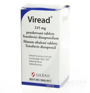 Viread 245 mg filmom obalené tablety