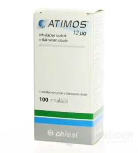 ATIMOS 12 µg inhalačný roztok v tlakovom obale