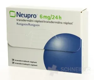 Neupro 6 mg/24 h transdermálna náplasť