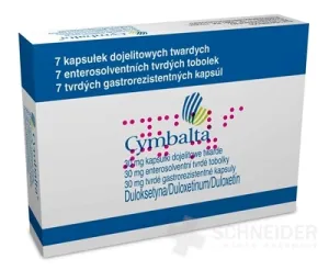 Cymbalta 30 mg tvrdé gastrorezistentné kapsuly