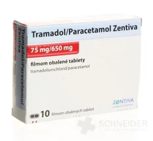 Tramadol/Paracetamol Zentiva 75 mg/650 mg