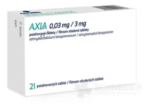 AXIA 0,03 mg/3 mg filmom obalené tablety