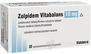 Zolpidem Vitabalans 10 mg filmom obalené tablety