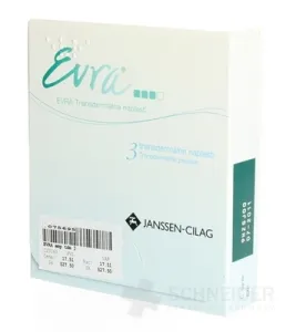 EVRA 203 mcg/24 hodín + 33,9 mcg/24 hodín