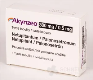 Akynzeo 300 mg/0,5 mg tvrdé kapsuly