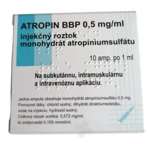 ATROPIN BBP 0,5 mg