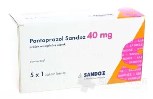 Pantoprazol Sandoz 40 mg prášok na injekčný roztok