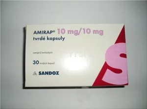 AMIRAP 10 mg/10 mg tvrdé kapsuly