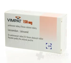 Vimpat 150 mg filmom obalené tablety