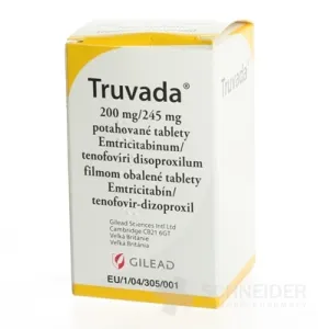 Truvada 200 mg/245 mg filmom obalené tablety