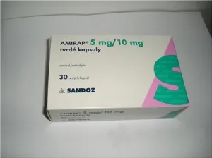 AMIRAP 5 mg/10 mg tvrdé kapsuly