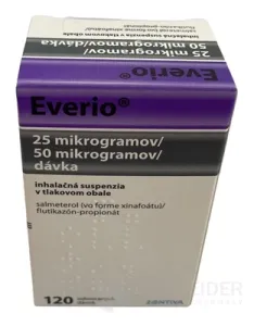 Everio 25 mikrogramov/50 mikrogramov