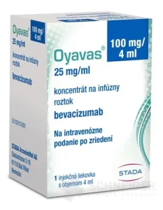 Oyavas 25 mg/ml koncentrát na infúzny roztok