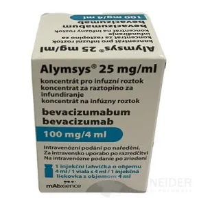 Alymsys 25 mg/ml koncentrát na infúzny roztok