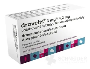 Drovelis 3 mg/14,2 mg filmom obalené tablety