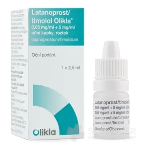 Latanoprost/timolol Olikla 0,05 mg/ml + 5 mg/ml