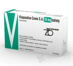 Vinpocetine Covex S.A. 10 mg tablety