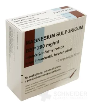 MAGNESIUM SULFURICUM BBP 200 mg/ml