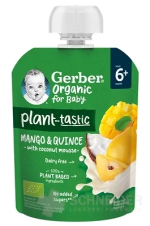 Gerber Organic Kapsička Mango, dula, kokos
