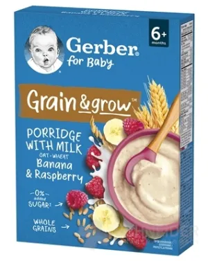 Gerber for Baby Mliečna KAŠA Pšenično-ovsená