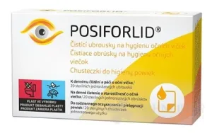POSIFORLID Obrúsky na hygienu očných viečok