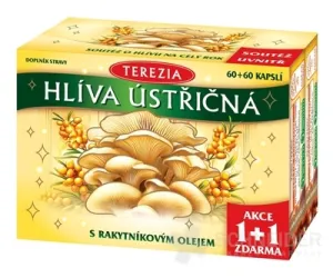 TEREZIA HLIVA USTRICOVITÁ S RAKYTNÍKOVÝM OLEJOM
