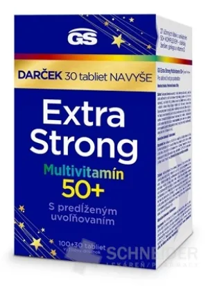 GS Extra Strong Multivitamín 50+, Darček