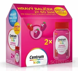 Centrum kids GUMMIES malina a jahoda