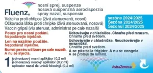 Fluenz nosový suspenzný sprej