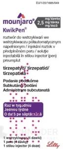 Mounjaro 2,5 mg/dávka KwikPen