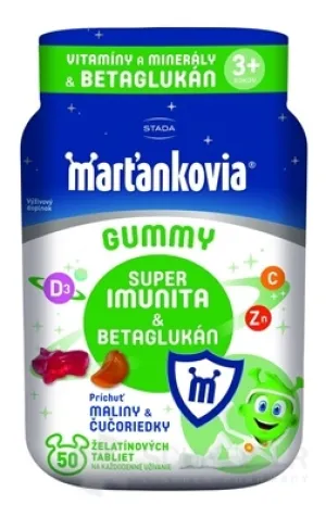 STADA Marťankovia GUMMY Super Imunita & Betaglukán