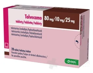 Tolvecamo 80 mg/10 mg/25 mg