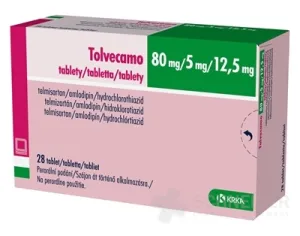 Tolvecamo 80 mg/5 mg/12,5 mg