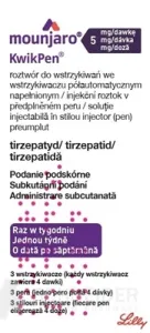 Mounjaro 5 mg/dávka KwikPen