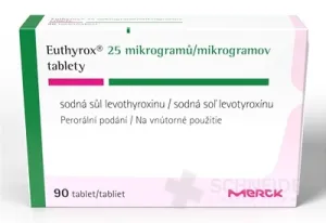 Euthyrox 25 mikrogramov