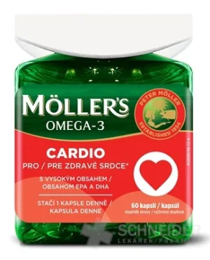 Möller's Omega-3 Cardio 60 cps.