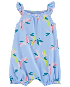 CARTER'S Overal letný Blue Bird dievča 3m
