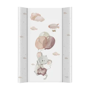 CEBA BABY Podložka prebaľovacia 2-hranná mäkká (50x70) Basic Mouse
