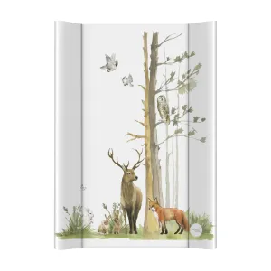 CEBA BABY Podložka prebaľovacia 2-hranná mäkká (50x70) Basic Woodland