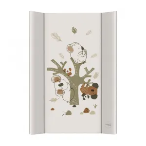 CEBA BABY Podložka prebaľovacia 2-hranná s pevnou doskou (50x70) Basic Koala
