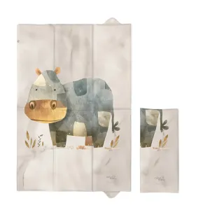 CEBA BABY Podložka prebaľovacia cestovná (60x40) Basic Cosy Hippo