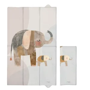 CEBA BABY Podložka prebaľovacia cestovná (80x50) Basic Elephant Family