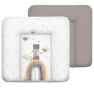 CEBA BABY Podložka prebaľovacia mäkká stredná (75x72) Basic Rainbow Home