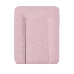 CEBA BABY Podložka prebaľovacia na komodu mäkká (50x70) CARO Pink CEBA BABY