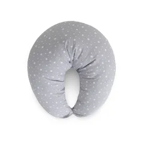 CEBA BABY Vankúš na dojčenie HUGGY (150x60x37) Basic Grey Stars