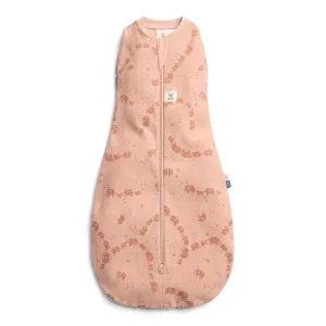 ERGOPOUCH Zavinovačka a vak na spanie 2v1 Cocoon Elephant Parade 0-3 m, 3-6 kg, 0,2 tog