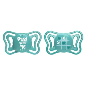 CHICCO Cumlíky Physio Light silikónové modré 16-36m, 2 ks