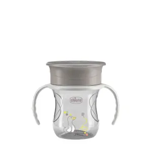 CHICCO Hrnček 360 Perfect X s držadlami grey, 12m+